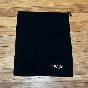 Maje Black Storage Dust Bag 11’ / 14’